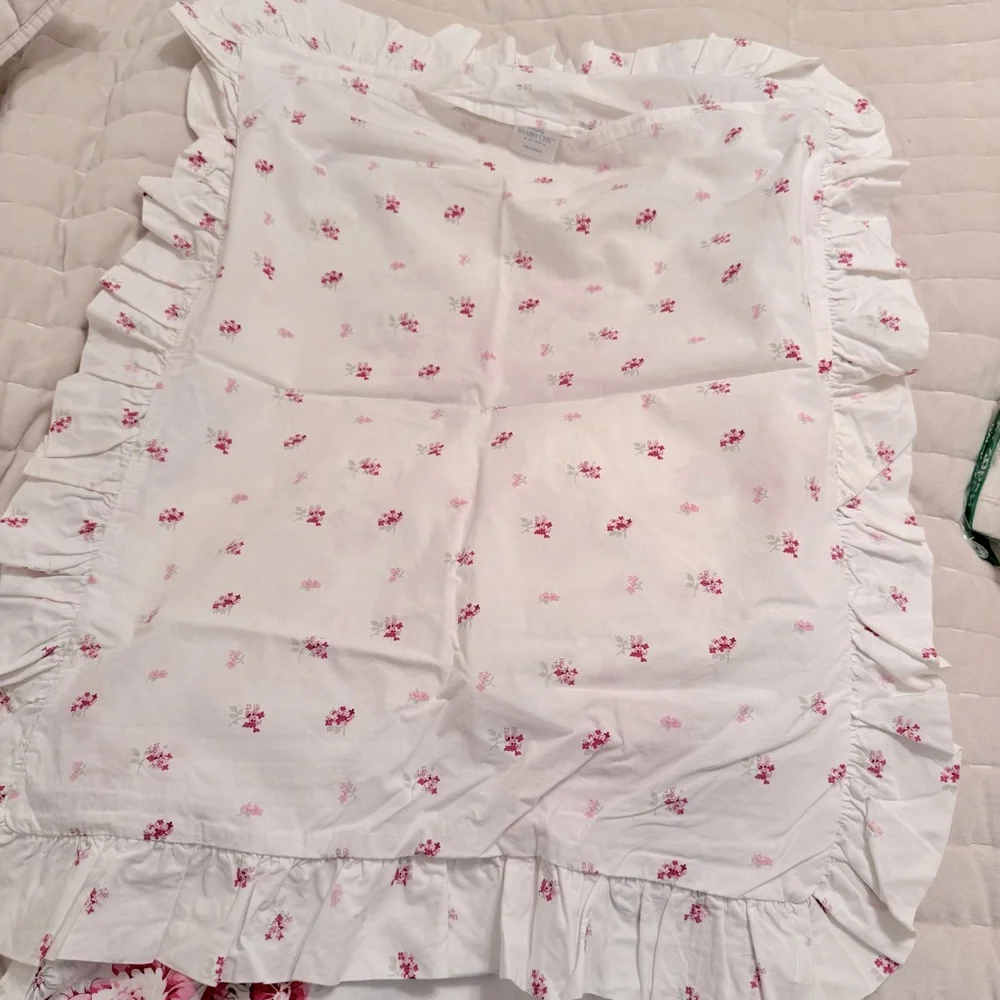 Rachel Ashwell Simply Shabby Chic  Rose White 2 Shame  100% Cotton
